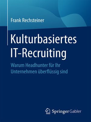 cover image of Kulturbasiertes IT-Recruiting
